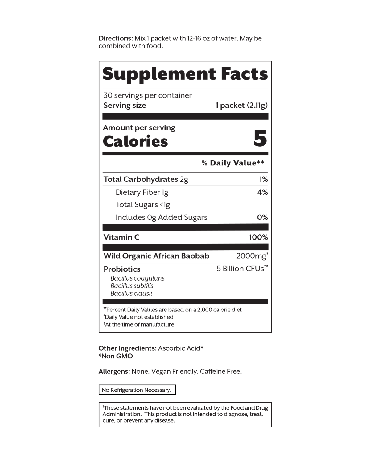 Unflavored Debloat: Prebiotic + Probiotic