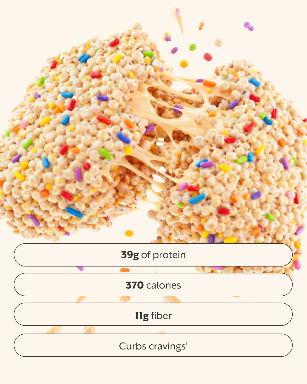 Birthday Cake Giant Protein Puff Bars