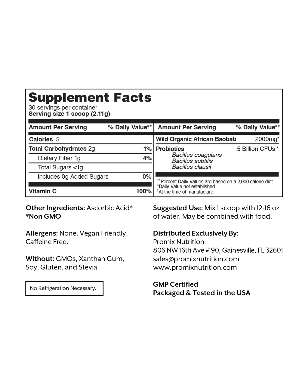 Unflavored Debloat: Prebiotic + Probiotic